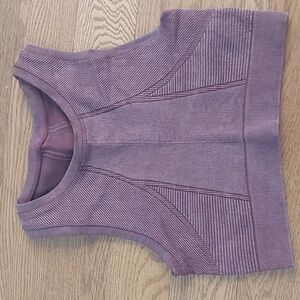High-Neck Sports Bra/Top - XS